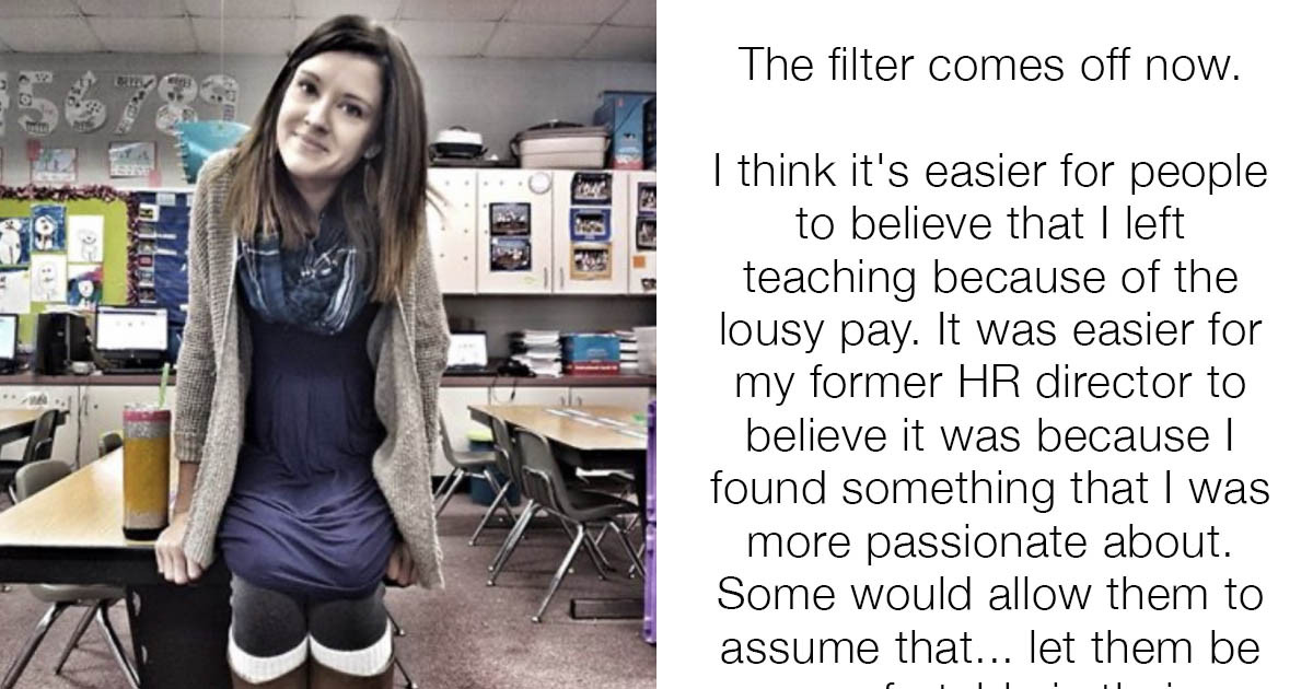 Teacher Shares The Honest Reasons For Quitting Her Job, Blaming Most of The Parents