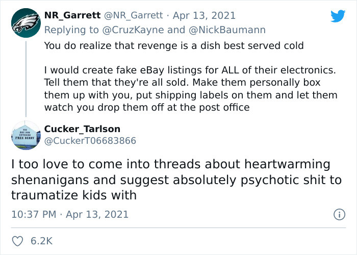 Revenge is best served cold