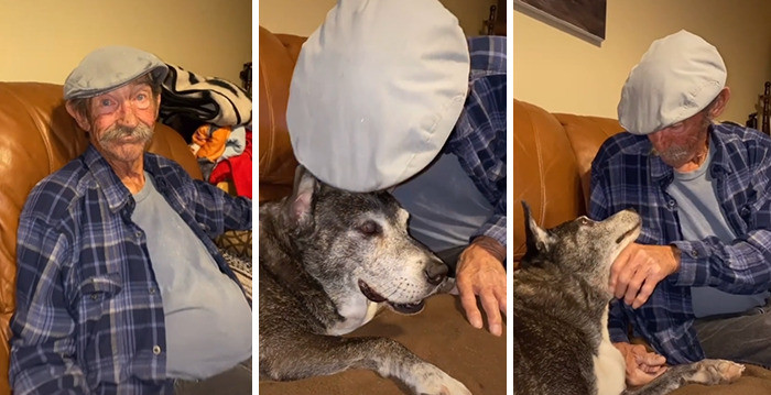 Aw, this doggy loves him!