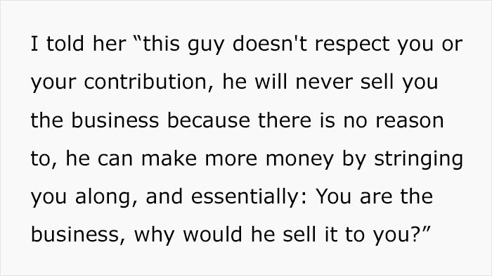 No regard for the efforts