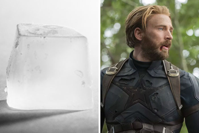 Captain America - From icicle to the beard.