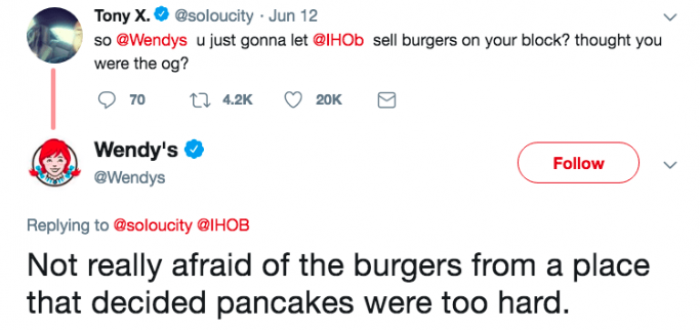 13. Never Try to Burn Wendy's.