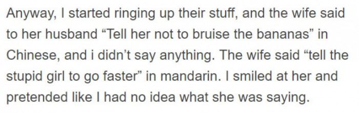 But quickly turns sour