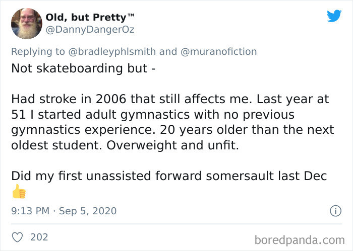 Adult gymnastics...
