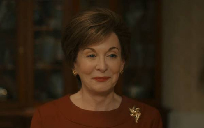 Kathleen Garrett plays Laura Bush in Showtime's drama series.