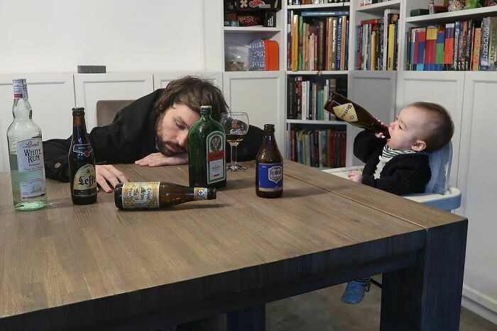 4. Dad Couldn’t Take It Anymore