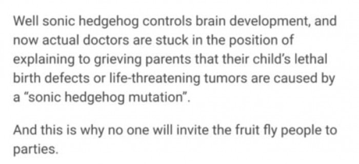 4. Imagine chuckling while explaining a life-threatening situation to a patient because it has a puntastic name.