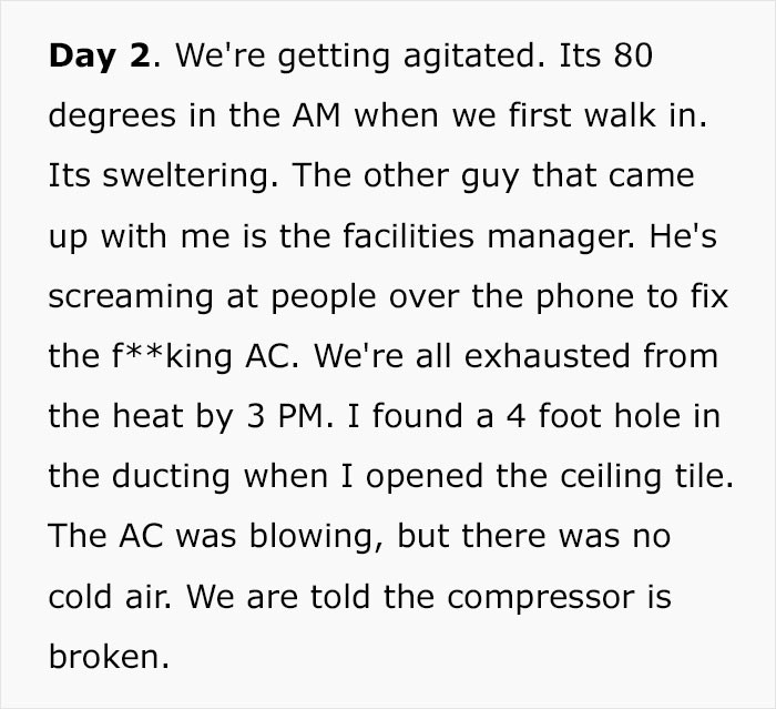 The AC technicians fixed it, but still no cold air.