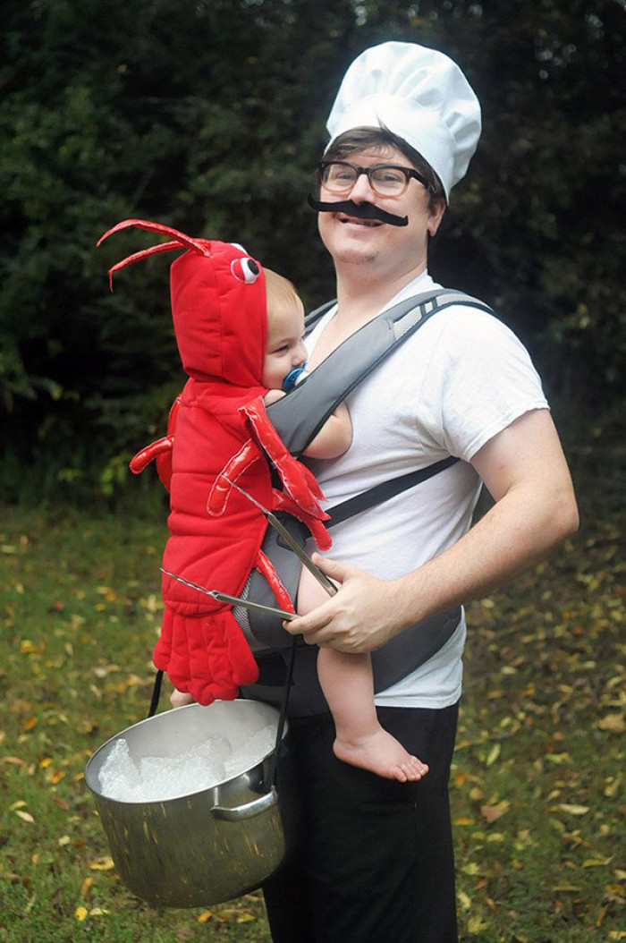 #38 Chef And Lobster Costume