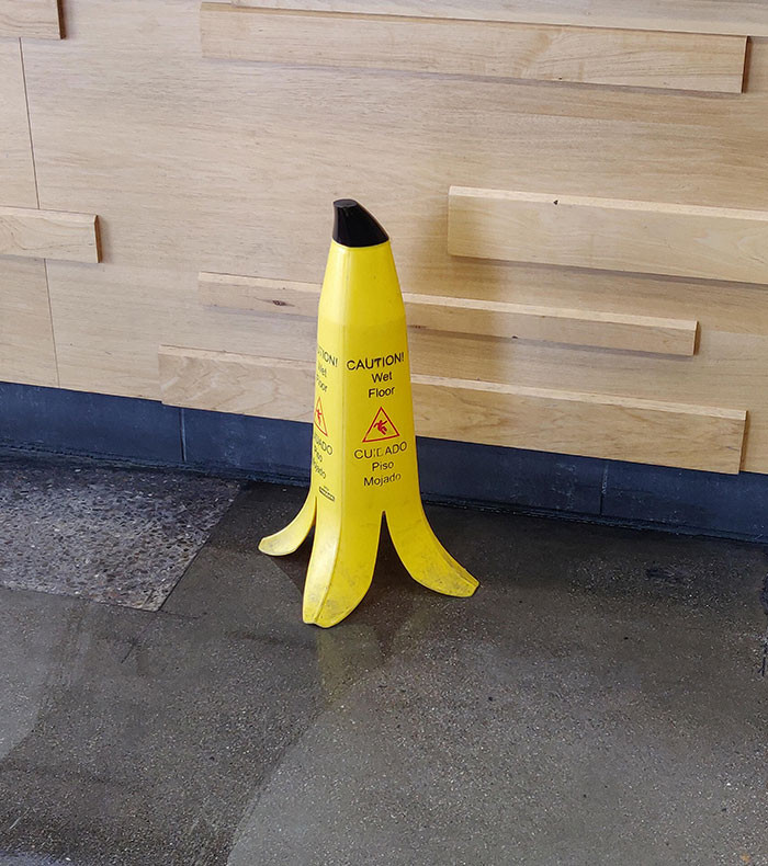 37. A clever yet fun caution sign