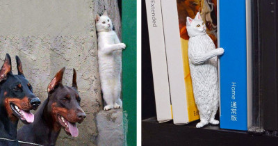 40 Hilariously Awkward Animal Memes Turned Into Sculptures by Japanese Artist