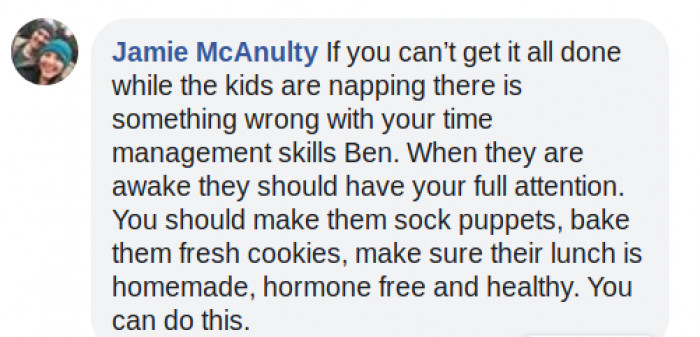 Maybe you're just bad at time management, Ben!