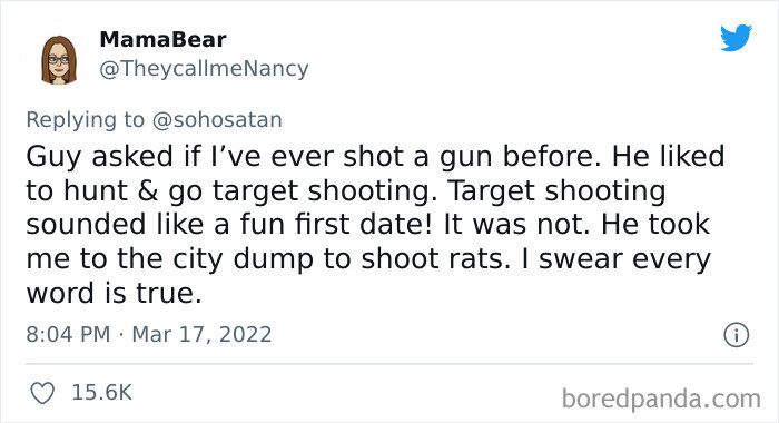10. Let's shoot some rats! So romantic!