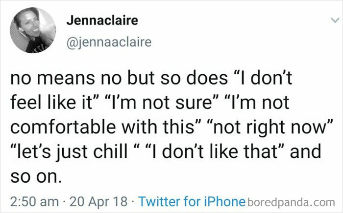 39. No comes in many different forms