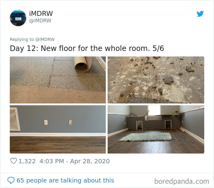 These floors are nicer than mine! 5/6