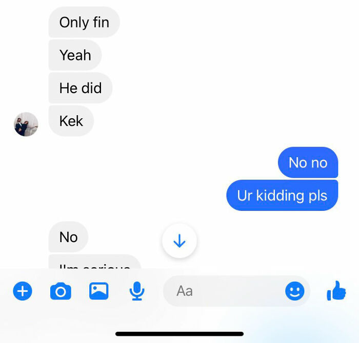 You can feel the panic rising here!