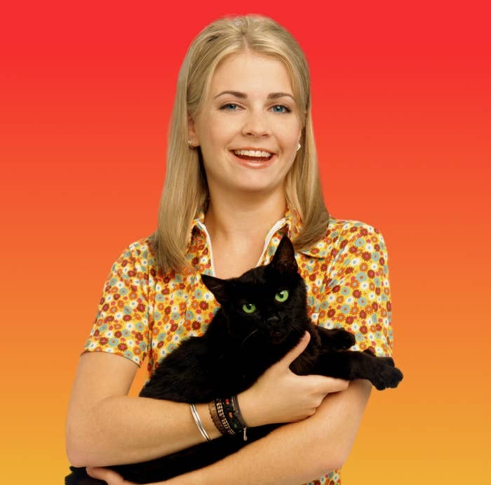 Wishing you had a talking cat like Sabrina did