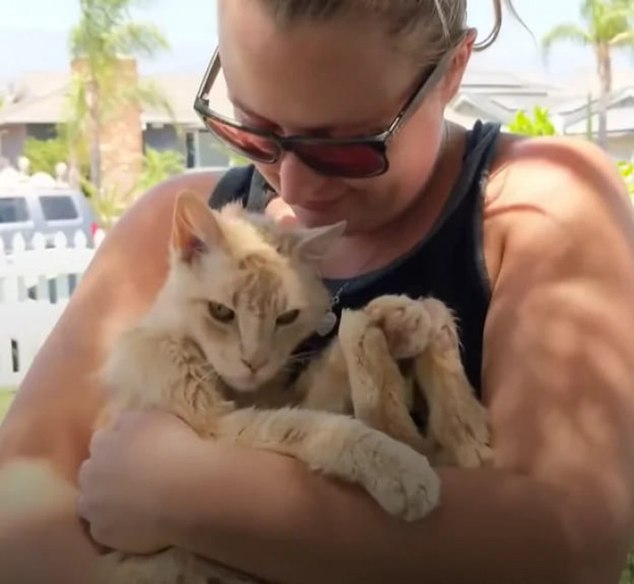 From then on, every chance Valentino got, he would snuggle up.