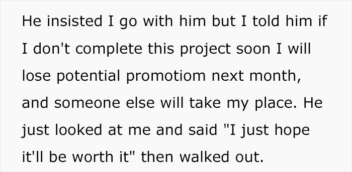 I hope it's worth it