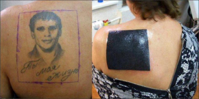 Tattoo censorship.