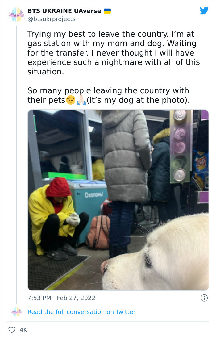 #22 Leaving with my pet too