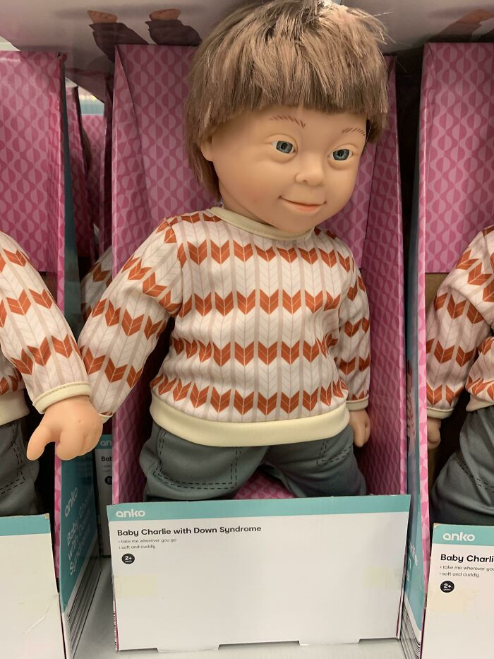 3. Local Kmart Has A Doll With Down’s Syndrome