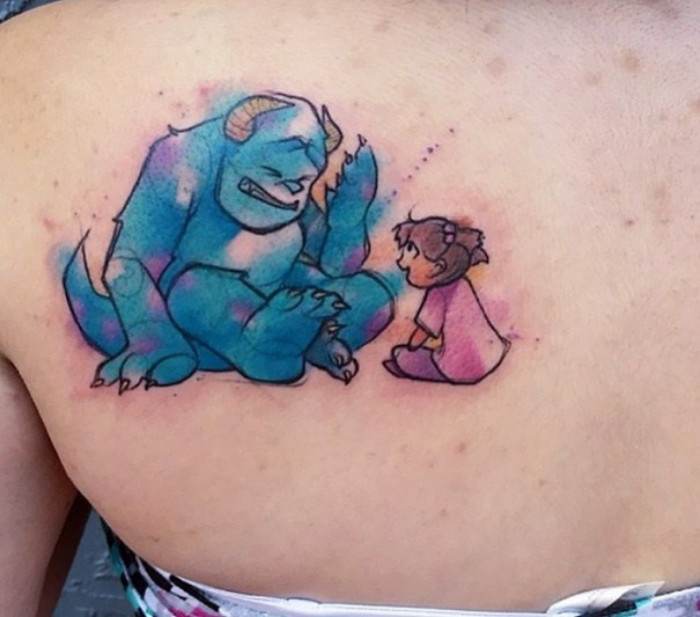  Sully and Boo from Monsters Inc