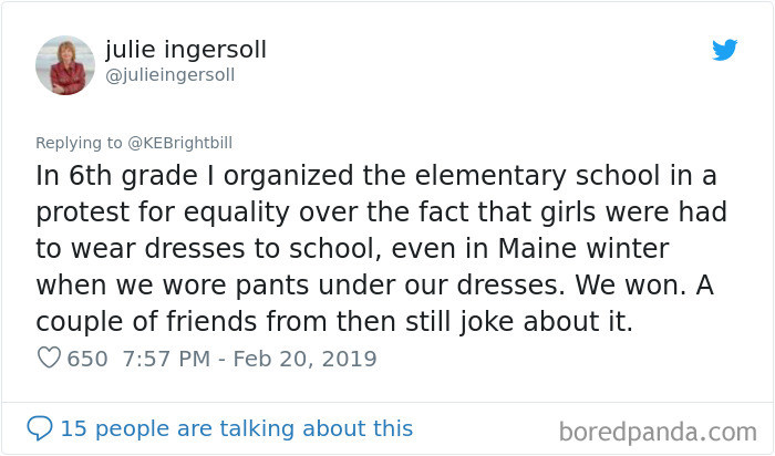 Why do schools think that dresses in winter are a good idea? IT'S NOT!
