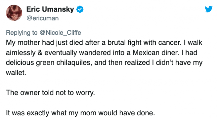 5. Generosity runs deep.