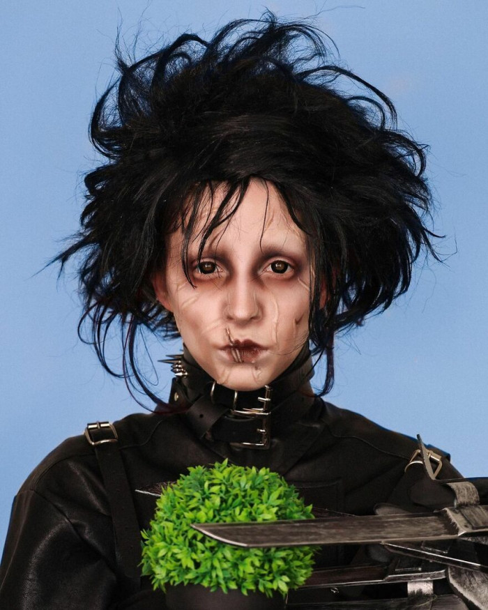 22. So, this is not Johnny Depp as Edward Scissorhands.