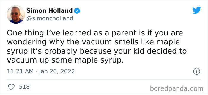 18. And that is why it smells like maple syrup
