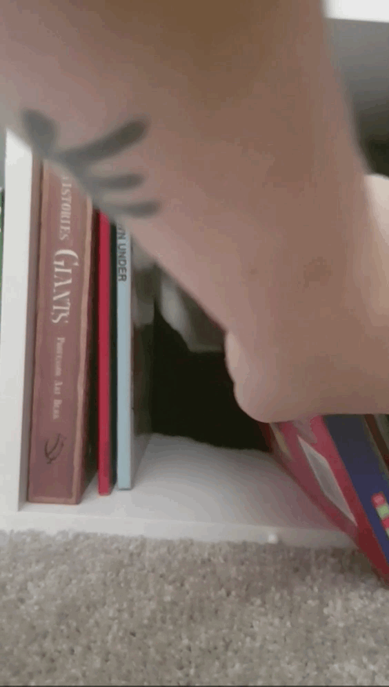 15. "Found their hiding spot."