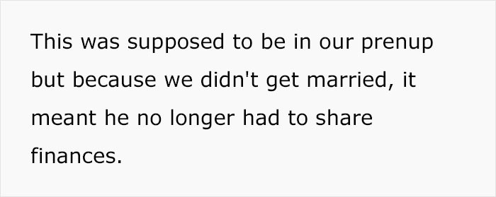 But things went down the drain because he cheated weeks before their wedding.