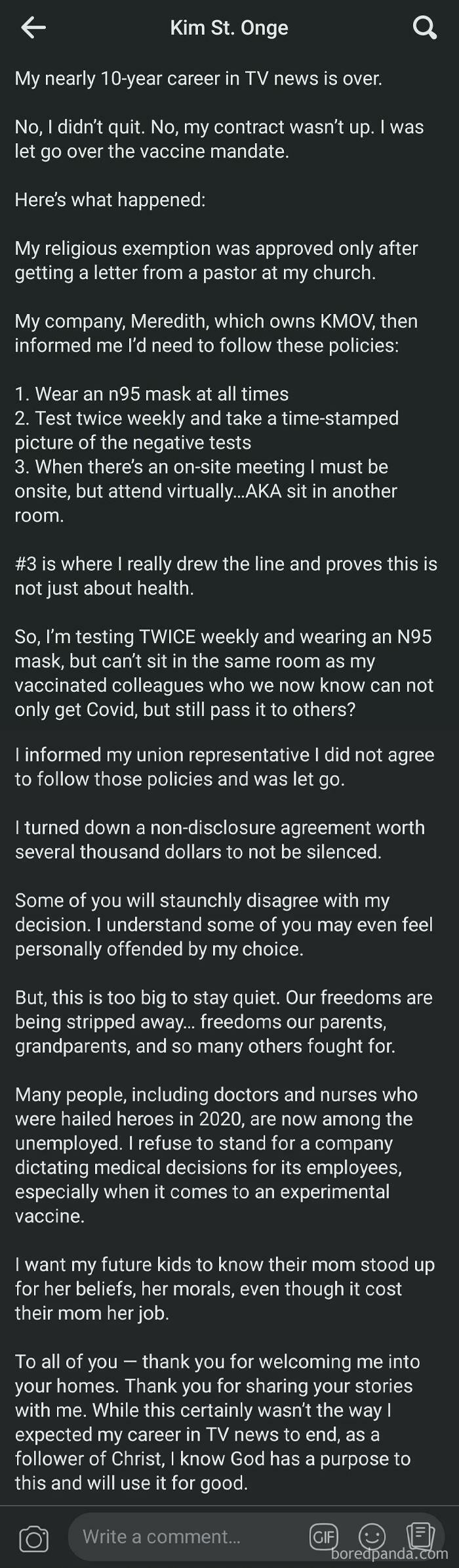 21. News Reporter Who Got Fired for Refusing Vaccine Became a Full-Blown Conspiracy Theorist