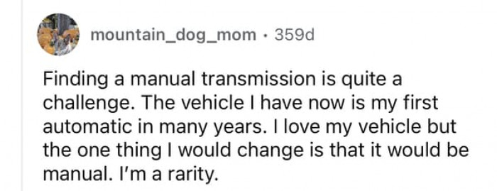 Please keep being that rarity.