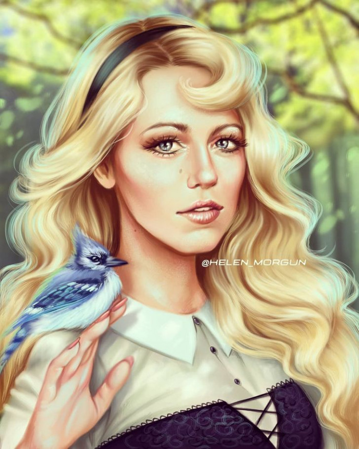 16. Blake Lively as Princess Aurora from Sleeping Beauty