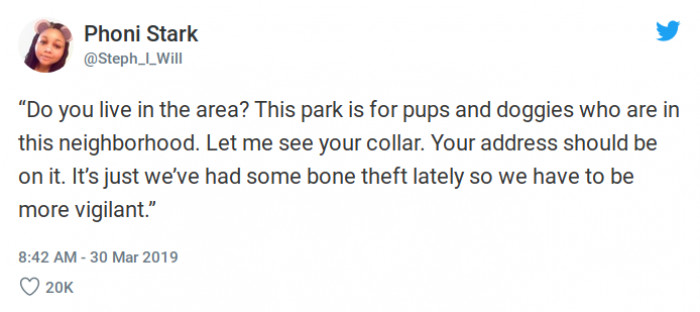 5. You don't belong here.