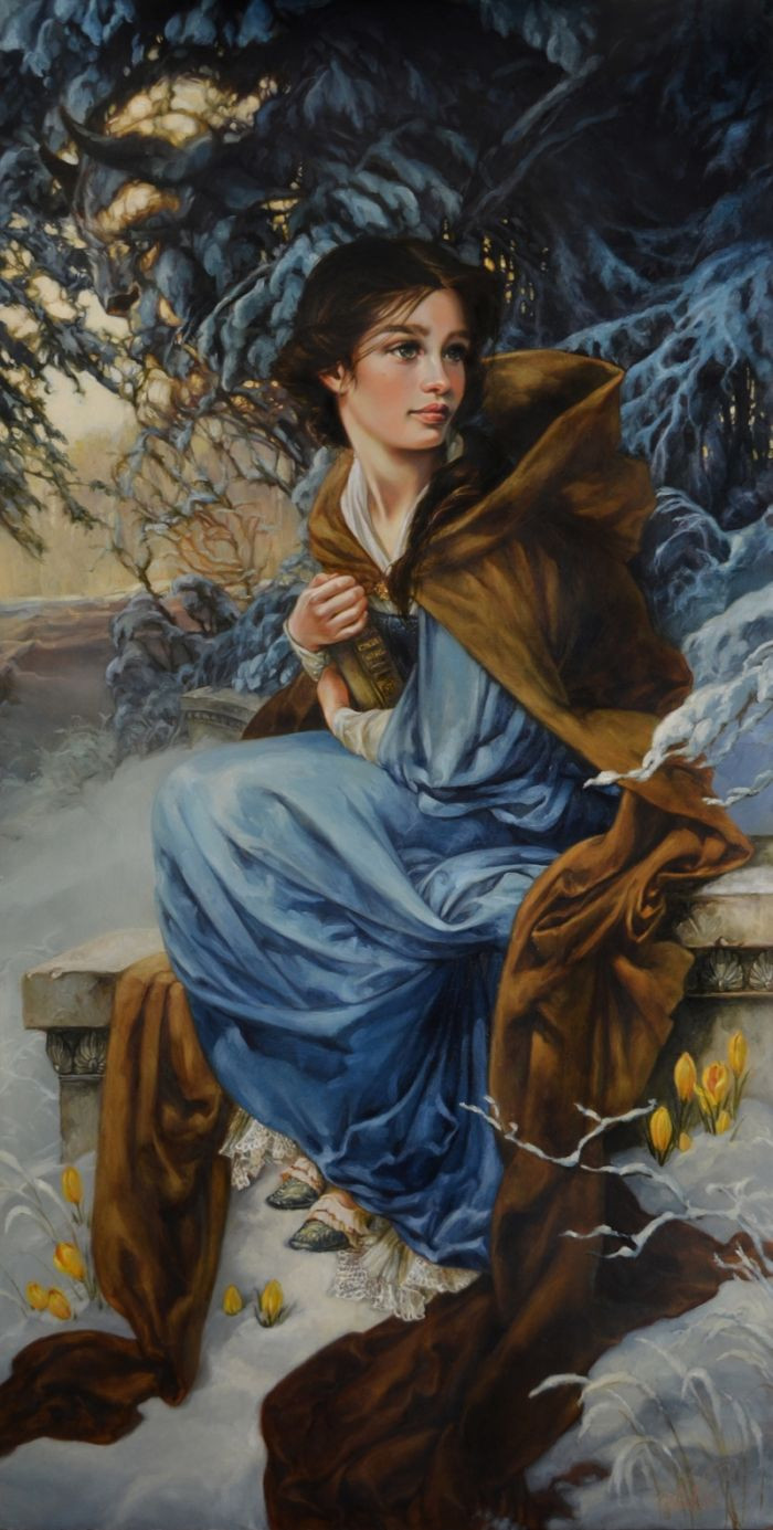 Beloved Disney Princesses Become Absolutely Gorgeous Oil Paintings