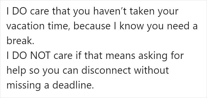 Even then, Megan's attitude and approach really are a breath of fresh air for many working individuals in the United States.