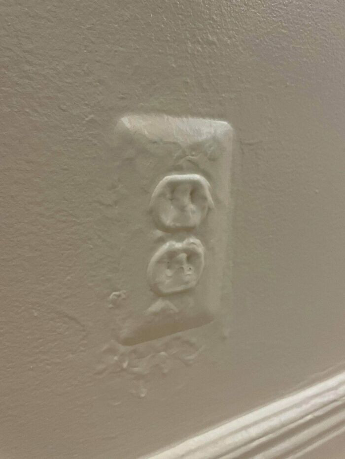 17. Everything is painted, literally.