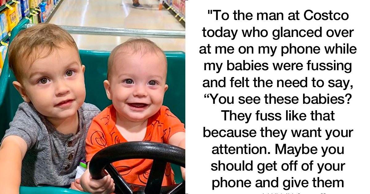 This Mom Went Off At A Stranger Who Told Her To Get Off Her Phone And Pay Attention To Her Kids