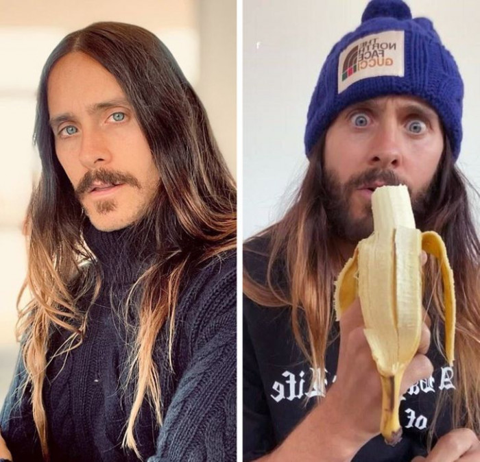 1. For Jared Leto, it's a special diet and good sleep.