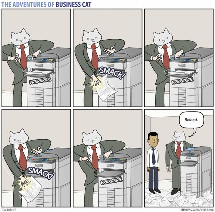 14 Purrfect Comics: If Your Boss Was A Cat