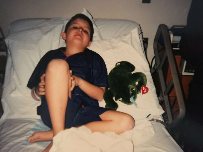 He Had a Frog Plushie