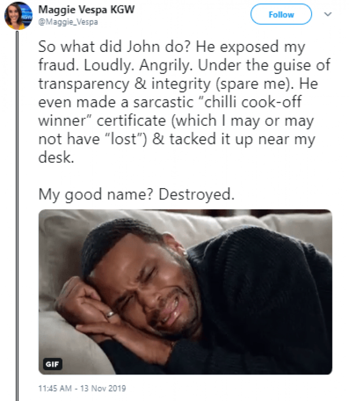 Chapter Seven: Good Name Destroyed.