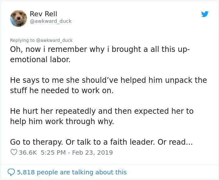 OR talk to her like an adult instead of messing around.