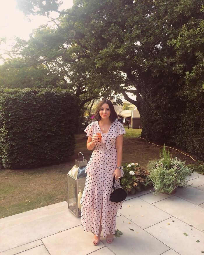 12. Polka Dotted Dress