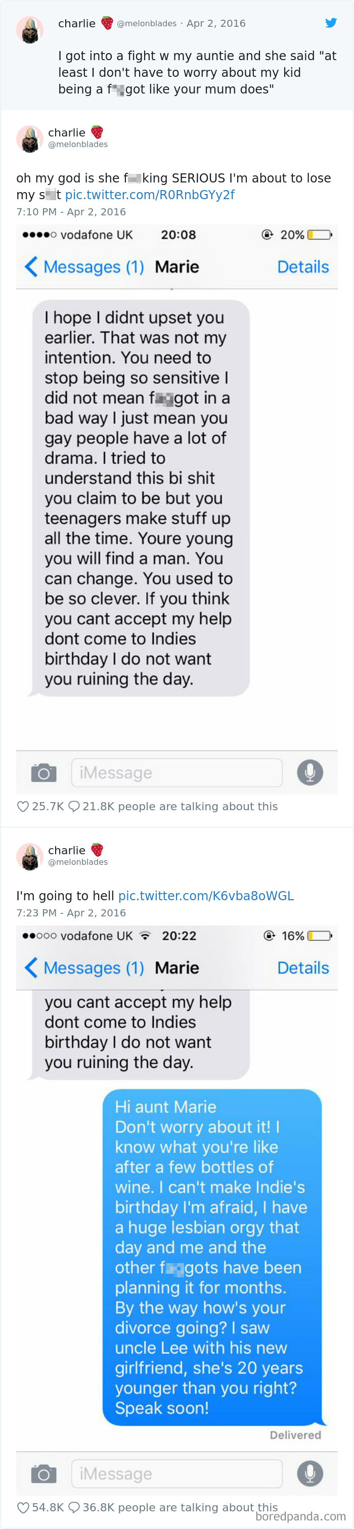 13. Oh boy, how will she recover from that?