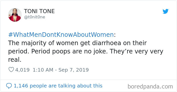 #7 Period poops are both a blessing and a curse