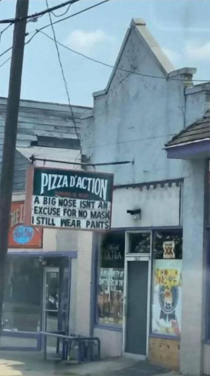 1. Wear your masks if you want me to wear my pants...